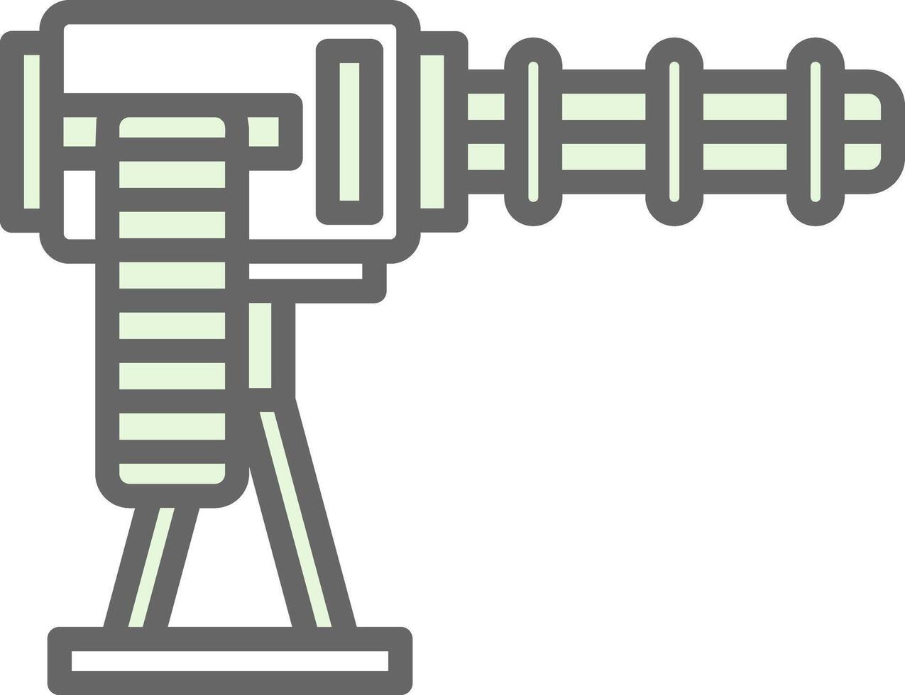 Machine Gun Vector Icon Design