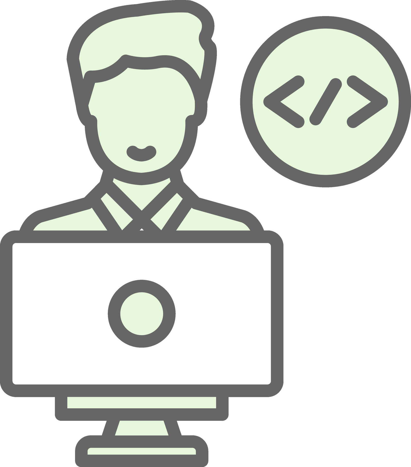 Programmer Vector Icon Design 37456197 Vector Art at Vecteezy