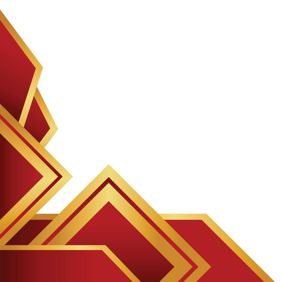 Golden Geometric Corner 37456829 Vector Art at Vecteezy