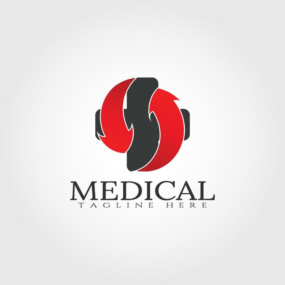 médico o médico icono para web o aplicación vector