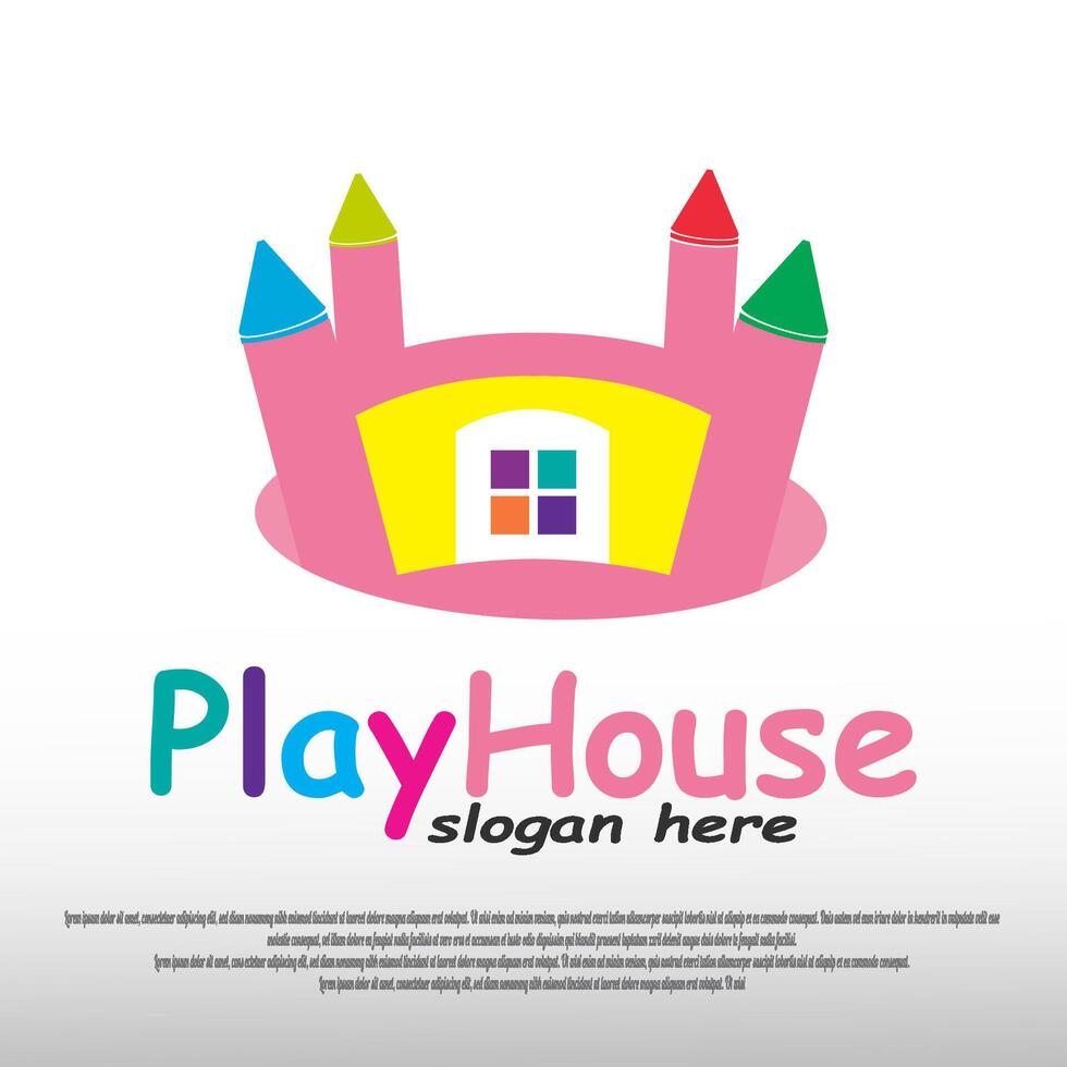 play house icon for web or app vector