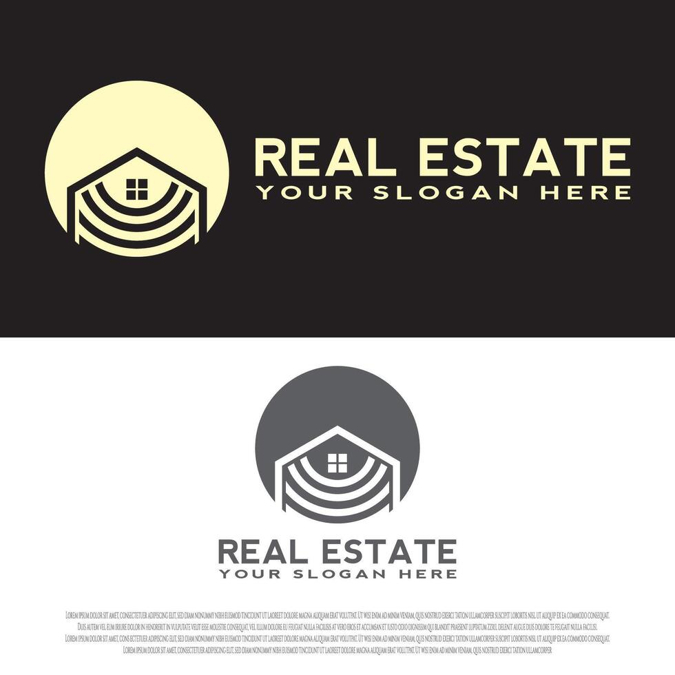 real estate icon for web or app vector