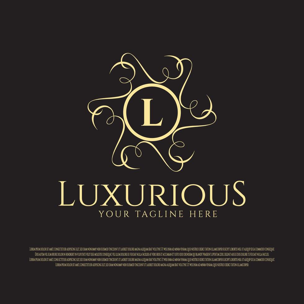 luxury icon for web or app vector