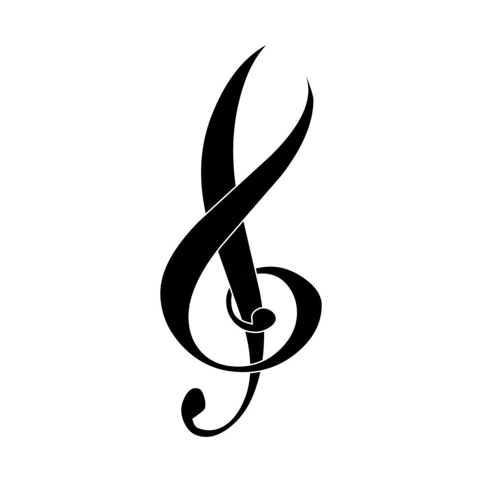 música notas icono para web o aplicaciones vector