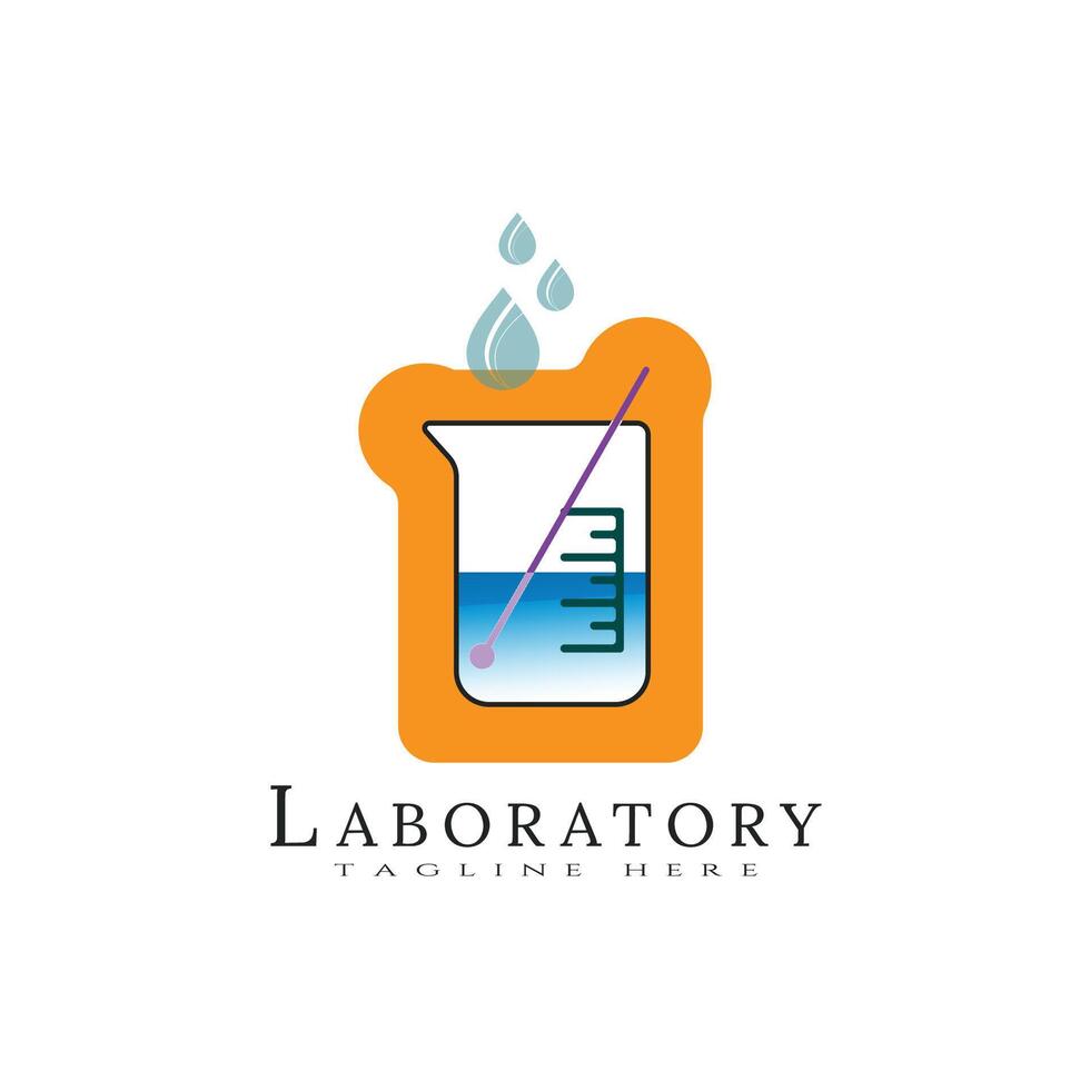 laboratorio icono para web o aplicaciones vector