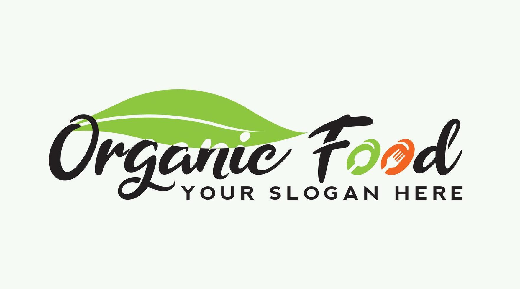 organic food icon vector
