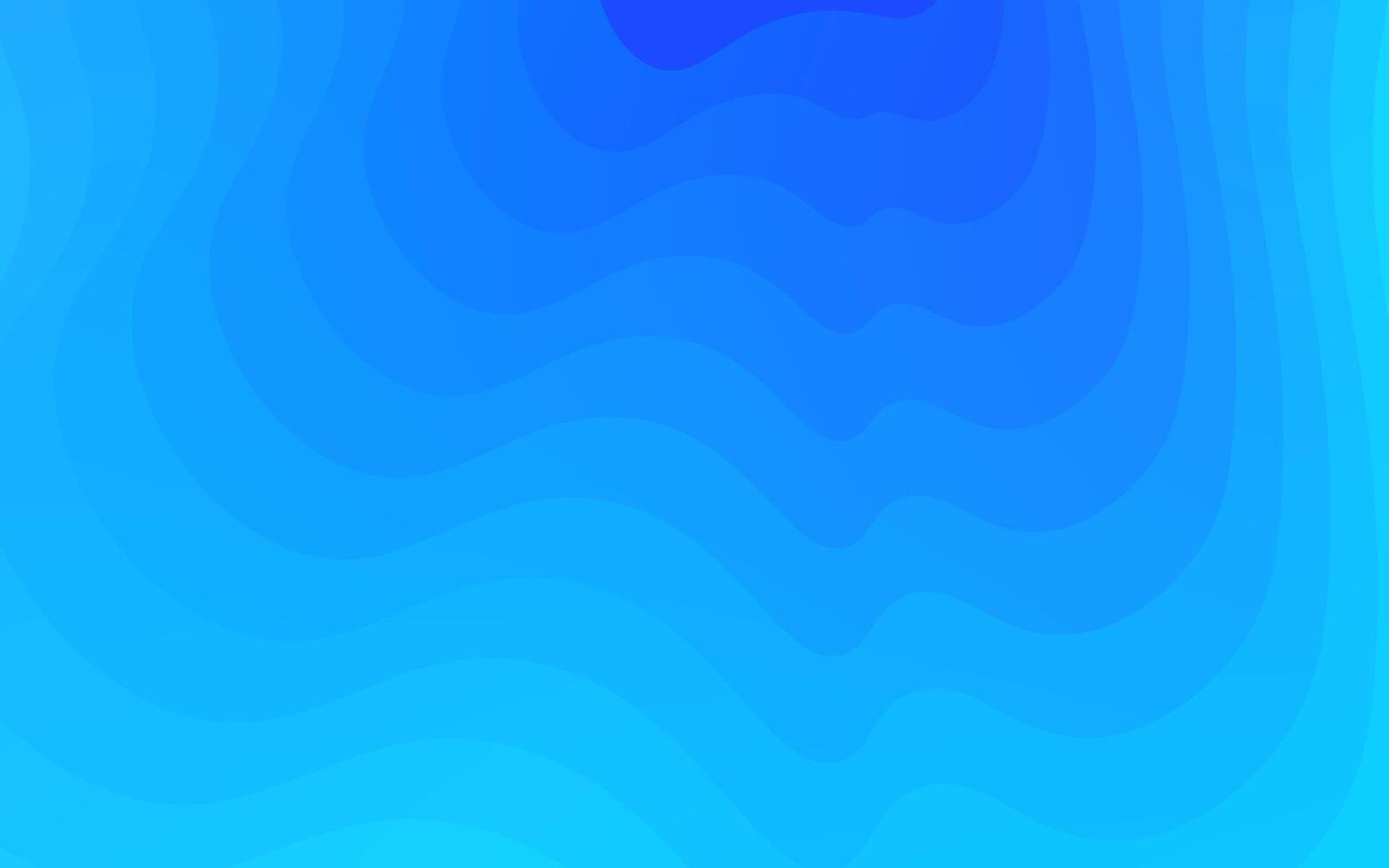 Abstract 3D wave shape background vector