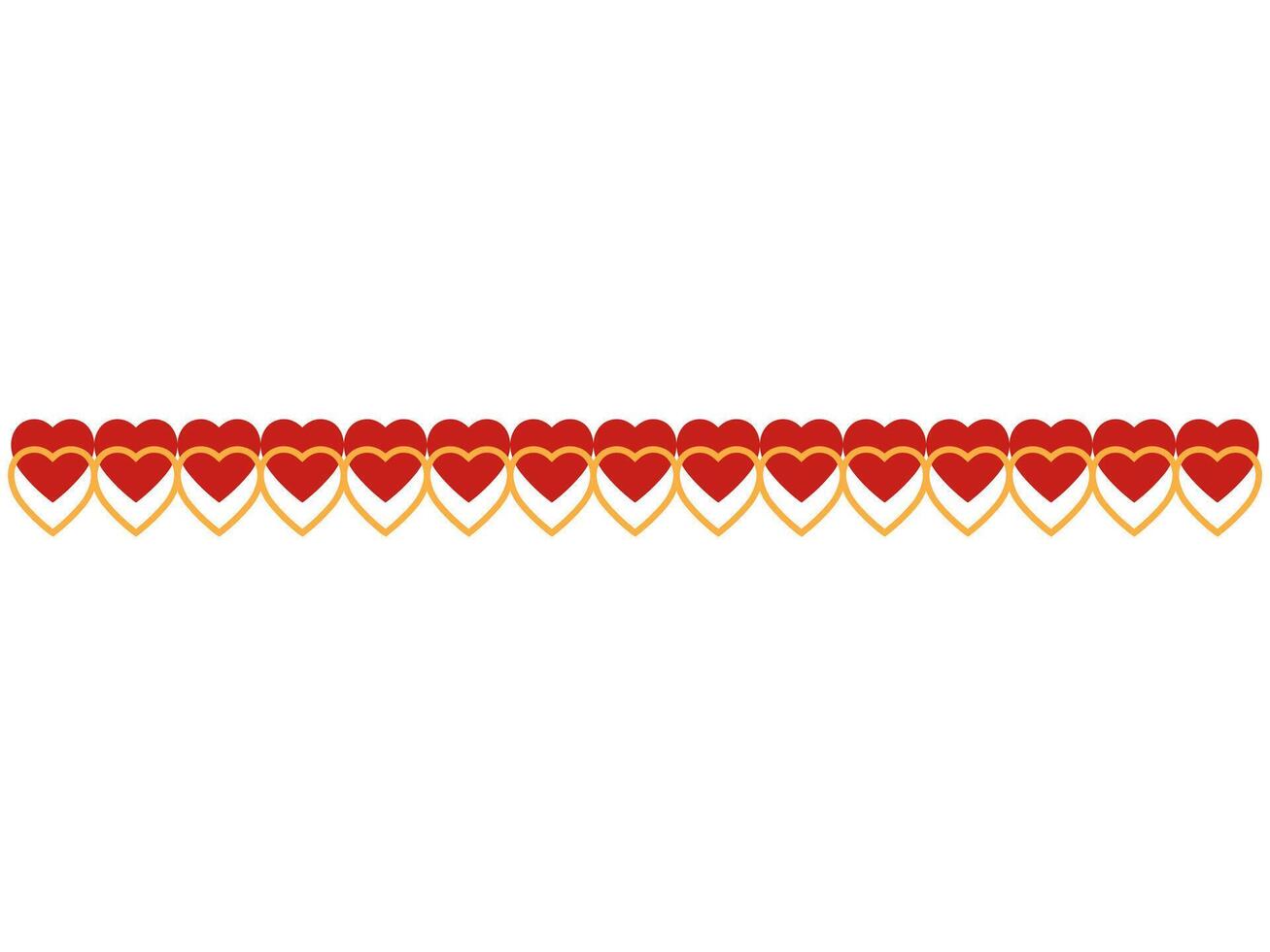 Heart Valentines Day Background Illustration vector