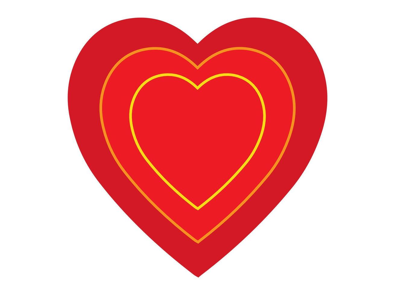 Valentines Day Heart Background Illustration vector