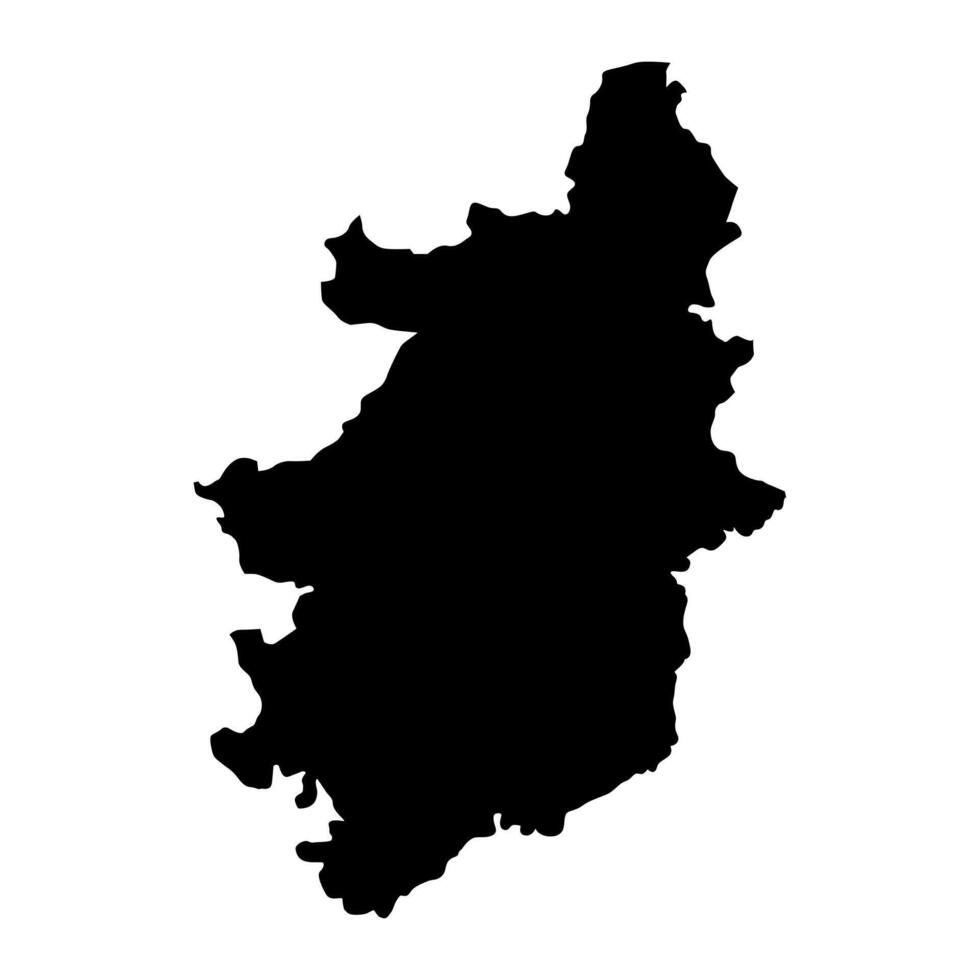 Bombali District map, administrative division of Sierra Leone. Vector illustration.