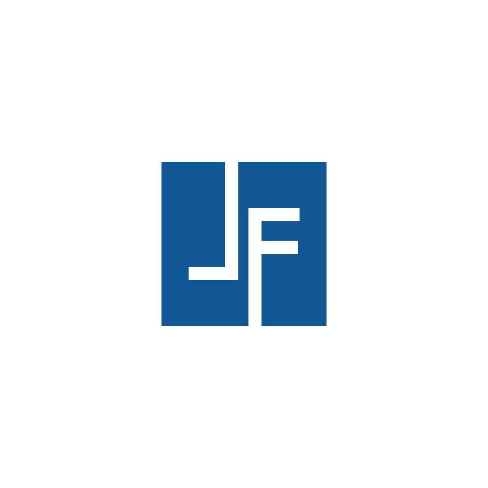 Initial letter lf logo or fl logo vector design template