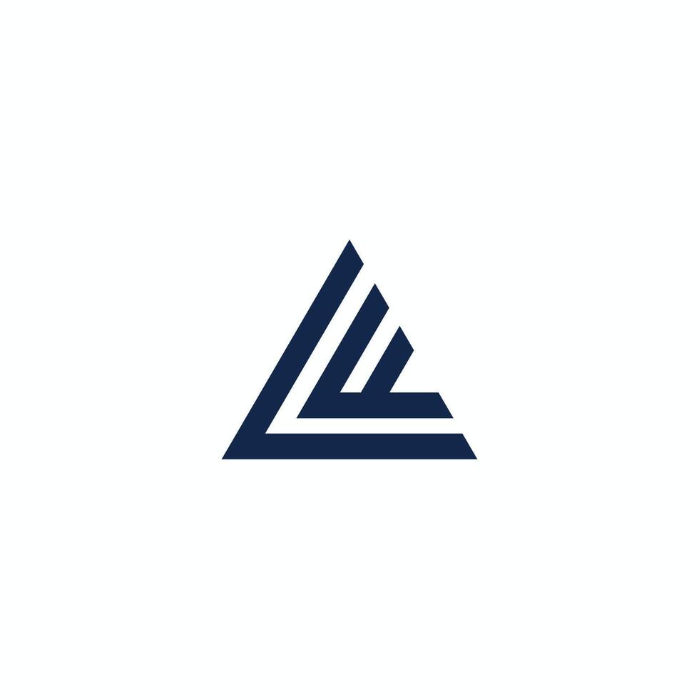 Initial letter lf logo or fl logo vector design template