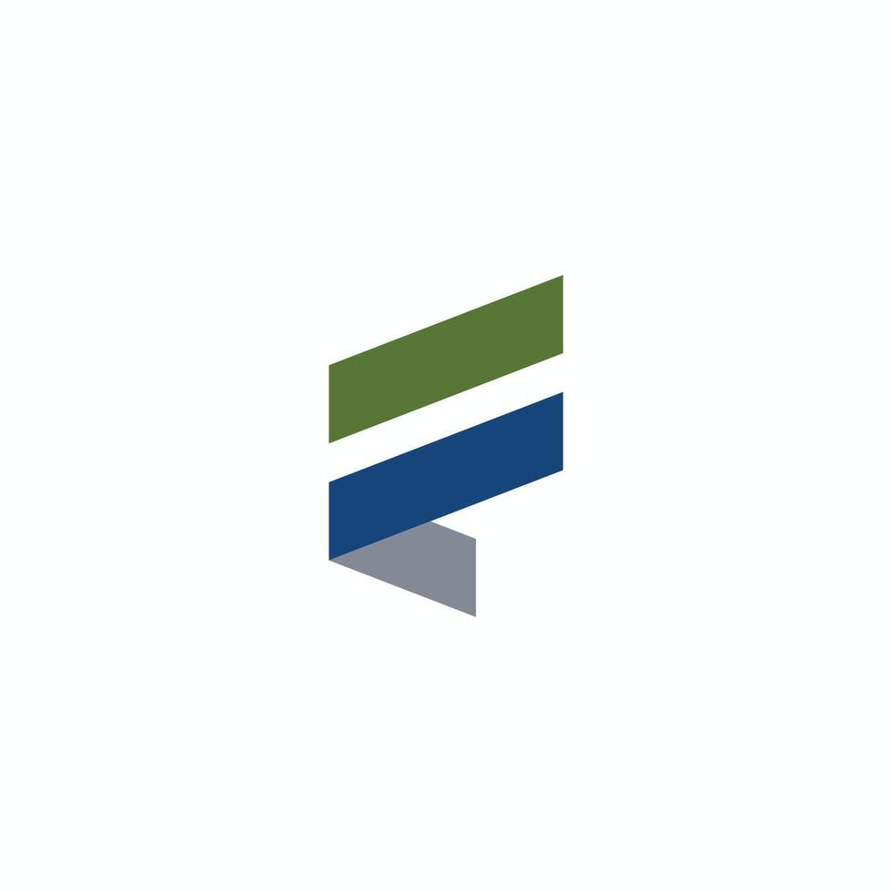 Initial letter lf logo or fl logo vector design template