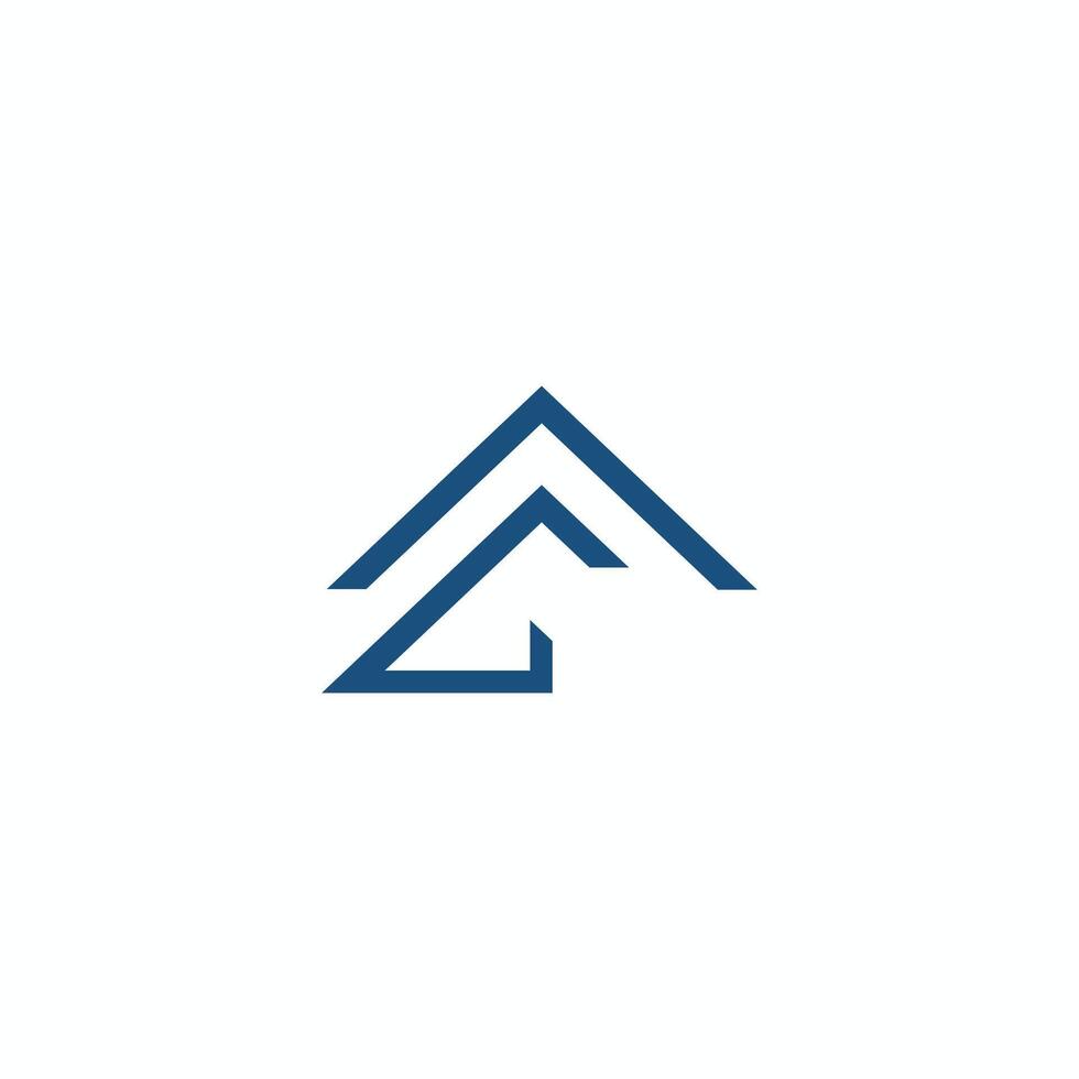 Initial letter lf logo or fl logo vector design template