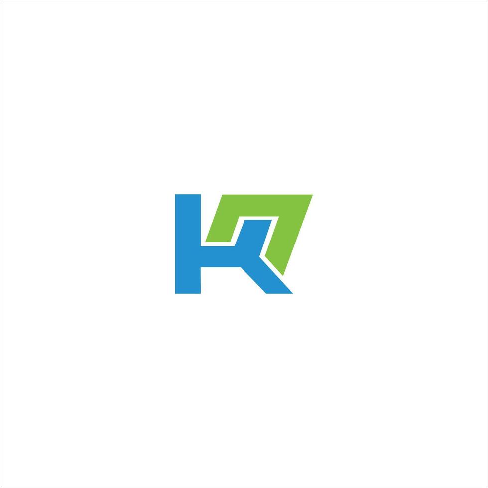 Initial letter km logo or mk logo vector design template