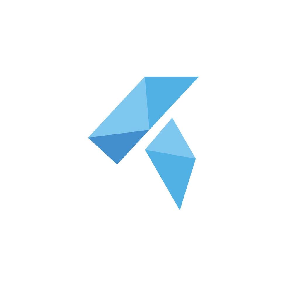 Initial letter k logo vector design template