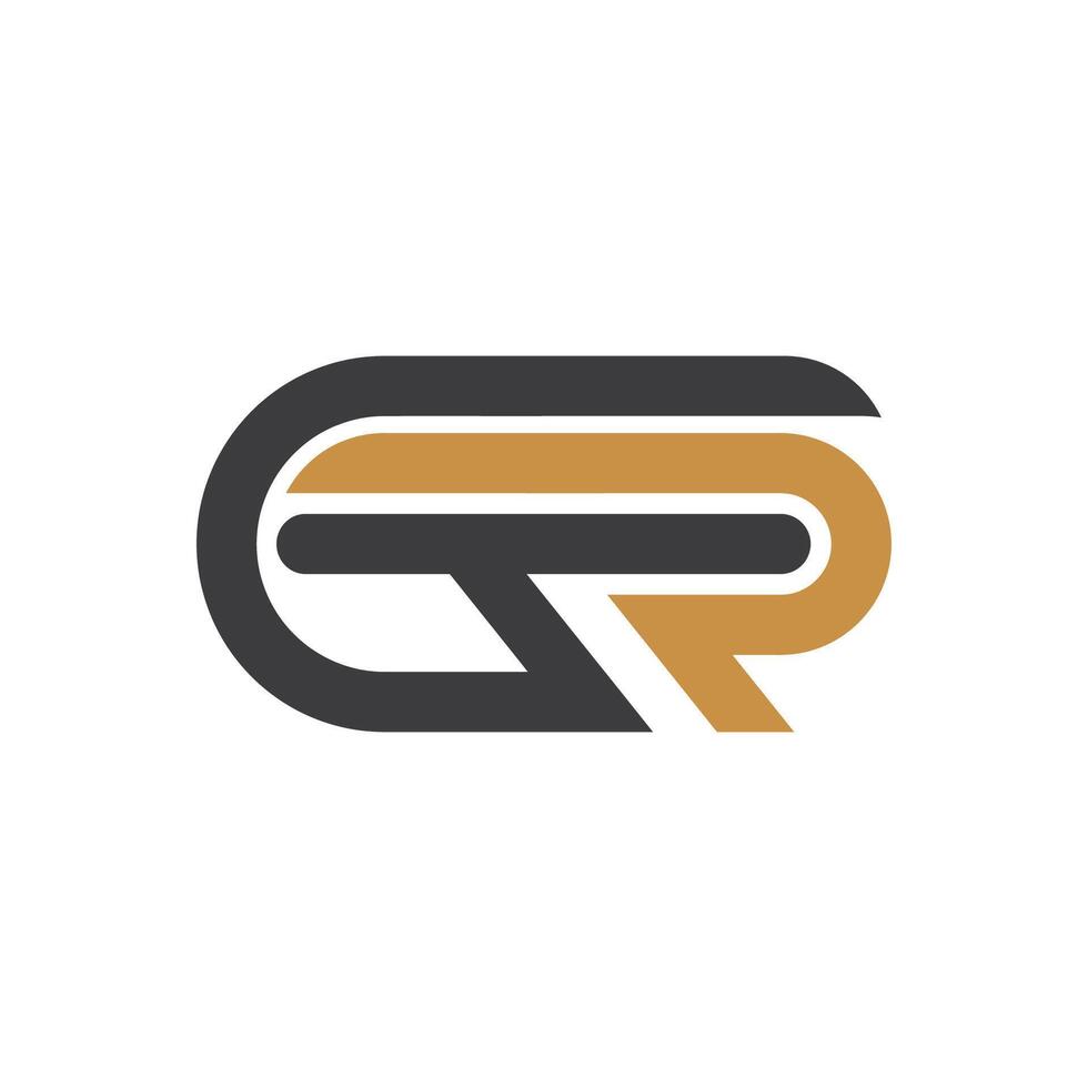 initial gr letter logo with creative modern business typography vector template. creative abstract letter rg logo design.