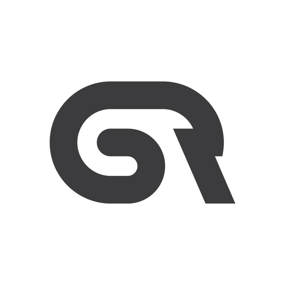 initial gr letter logo with creative modern business typography vector template. creative abstract letter rg logo design.