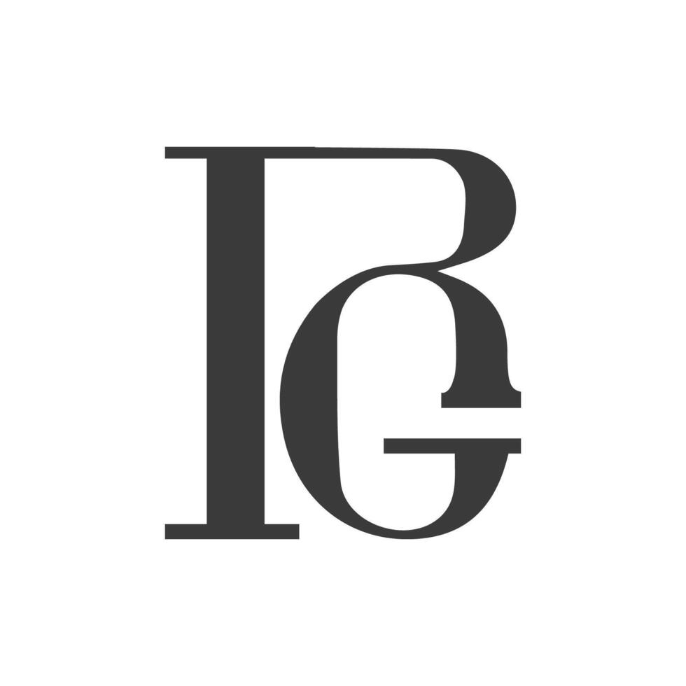 initial gr letter logo with creative modern business typography vector template. creative abstract letter rg logo design.