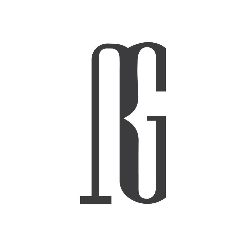 initial gr letter logo with creative modern business typography vector template. creative abstract letter rg logo design.