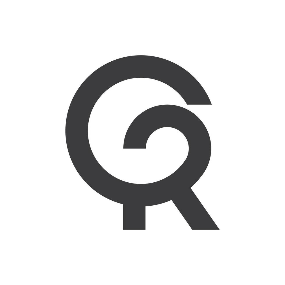 initial gr letter logo with creative modern business typography vector template. creative abstract letter rg logo design.