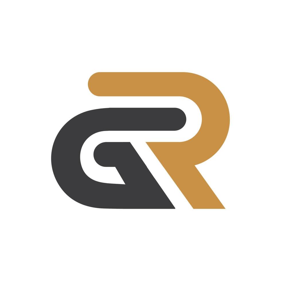initial gr letter logo with creative modern business typography vector template. creative abstract letter rg logo design.