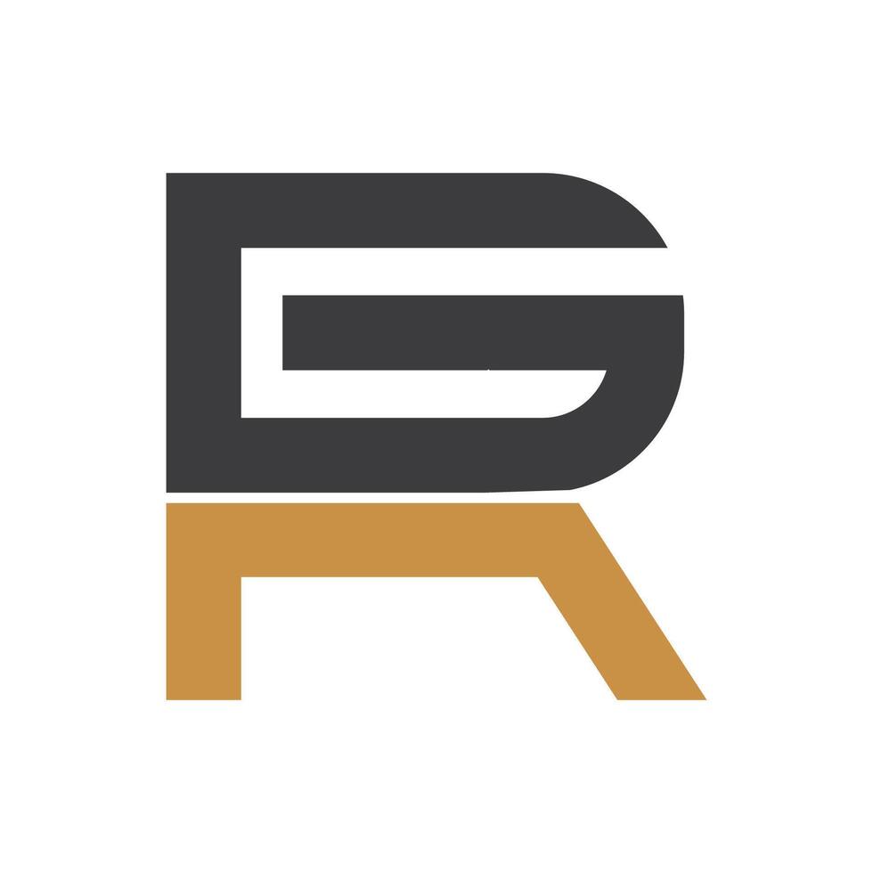 initial gr letter logo with creative modern business typography vector template. creative abstract letter rg logo design.