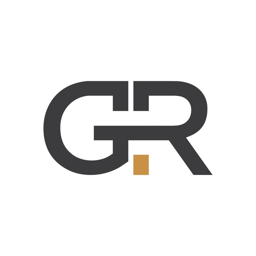 initial gr letter logo with creative modern business typography vector template. creative abstract letter rg logo design.