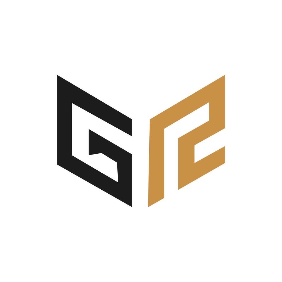 initial gr letter logo with creative modern business typography vector template. creative abstract letter rg logo design.