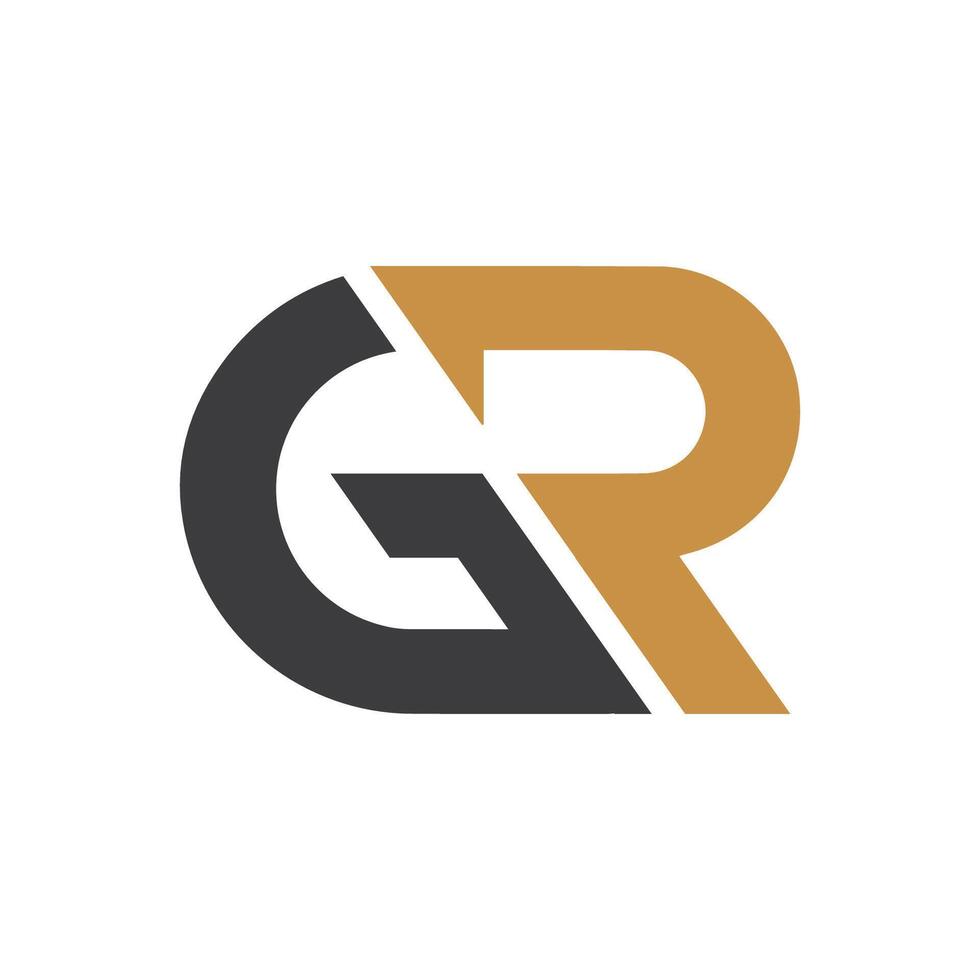 initial gr letter logo with creative modern business typography vector template. creative abstract letter rg logo design.