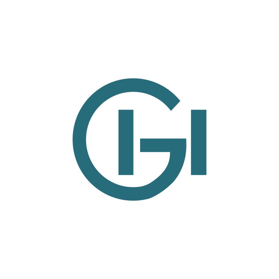 Initial letter gh or hg logo vector templates