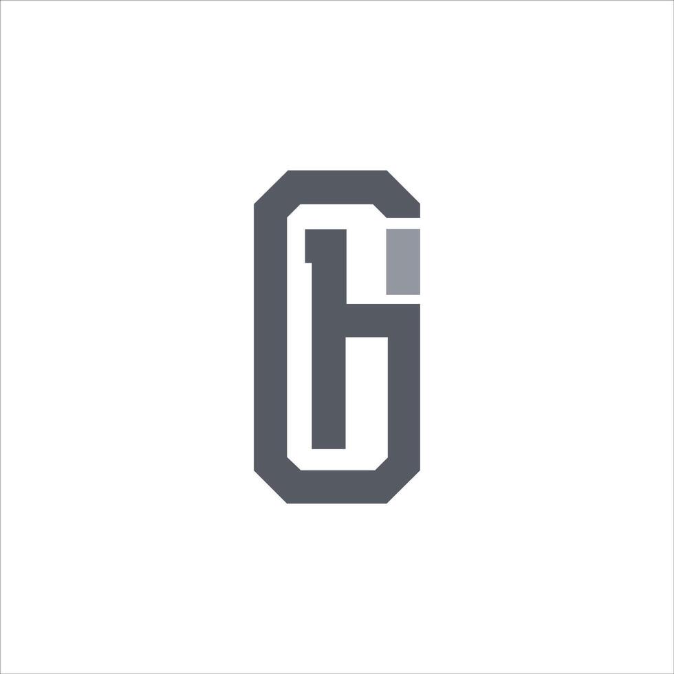 Initial letter gh or hg logo vector templates