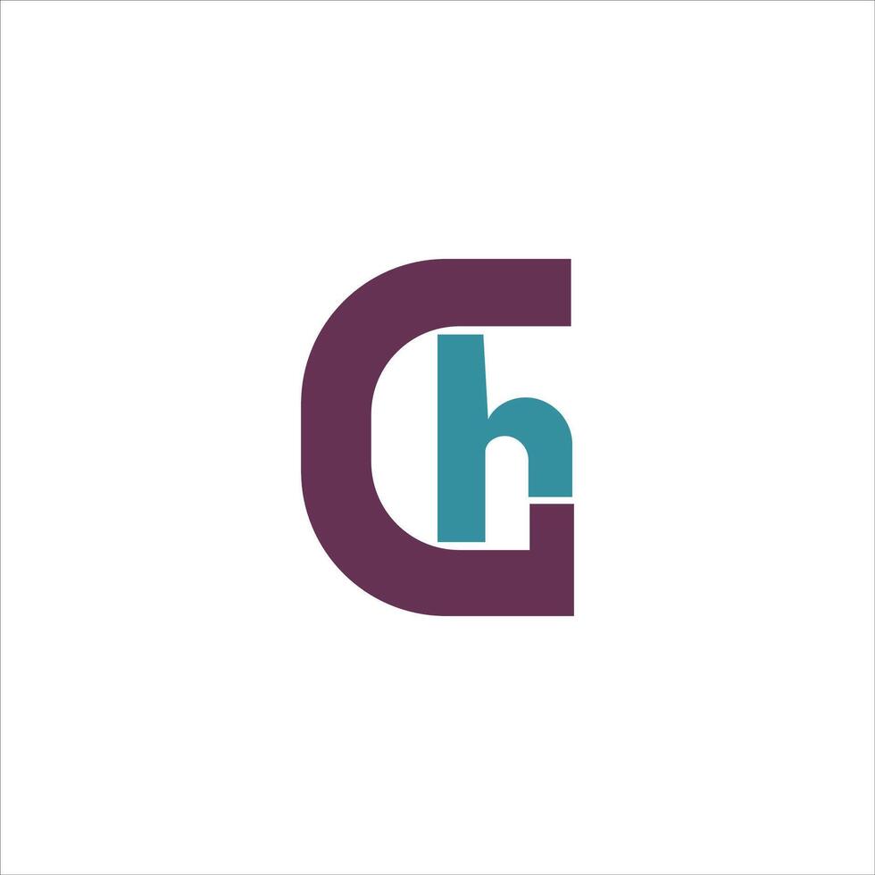 Initial letter gh or hg logo vector templates