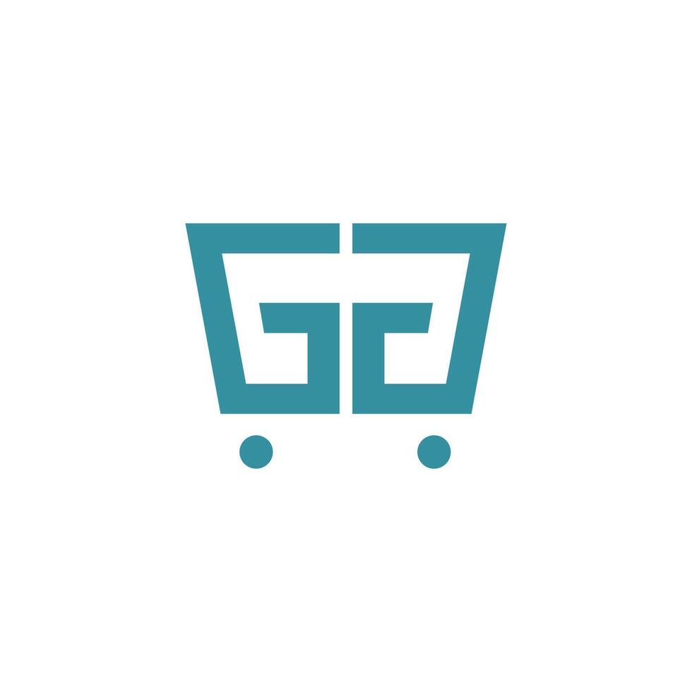 gg letter logo design . gg initial based alphabet icon logo design vector