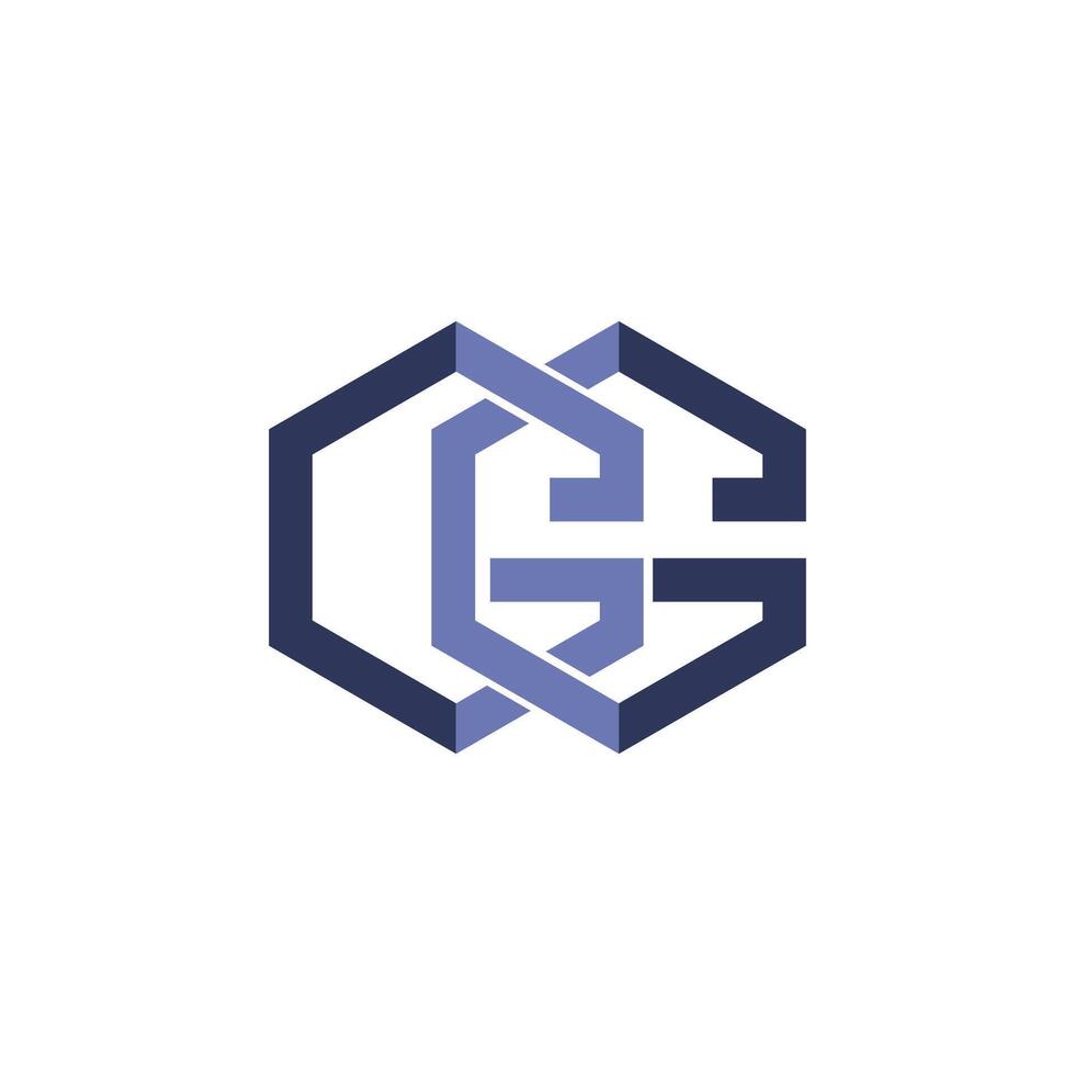 initial letter g logo vector design.