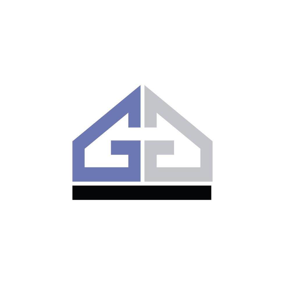 initial letter g logo vector design.
