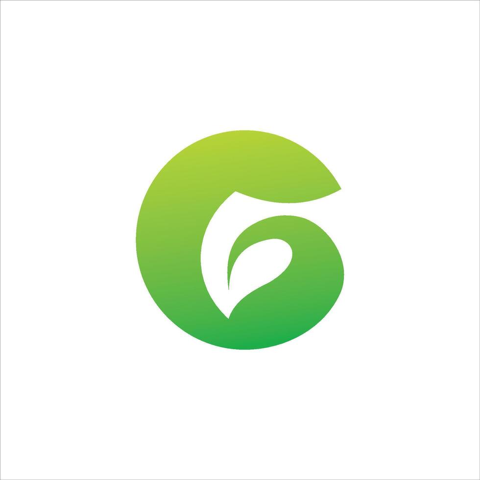 initial letter g logo vector design