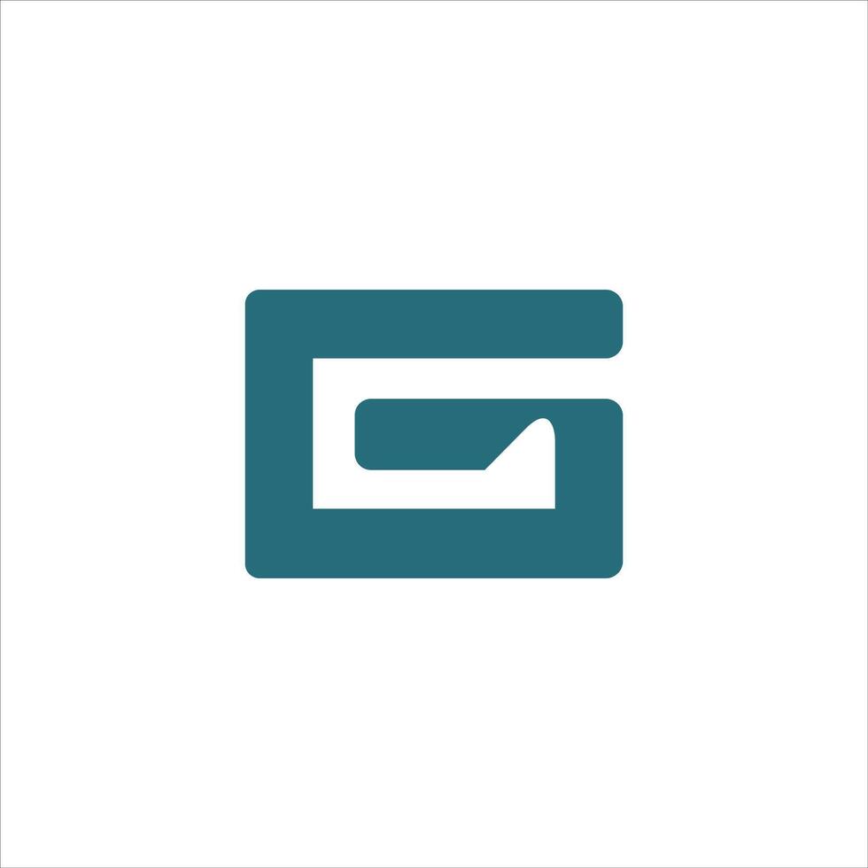 initial letter g logo vector design