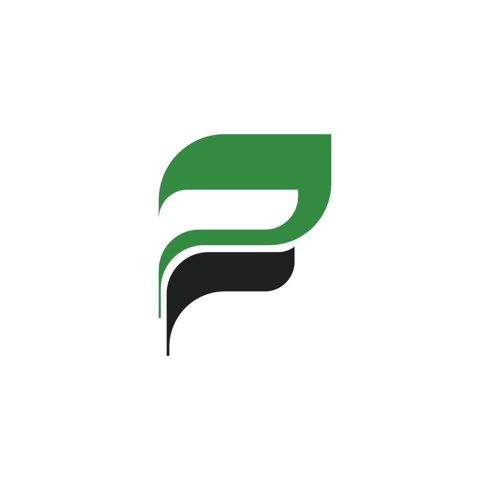 Initial letter fc or cf logo vector design template