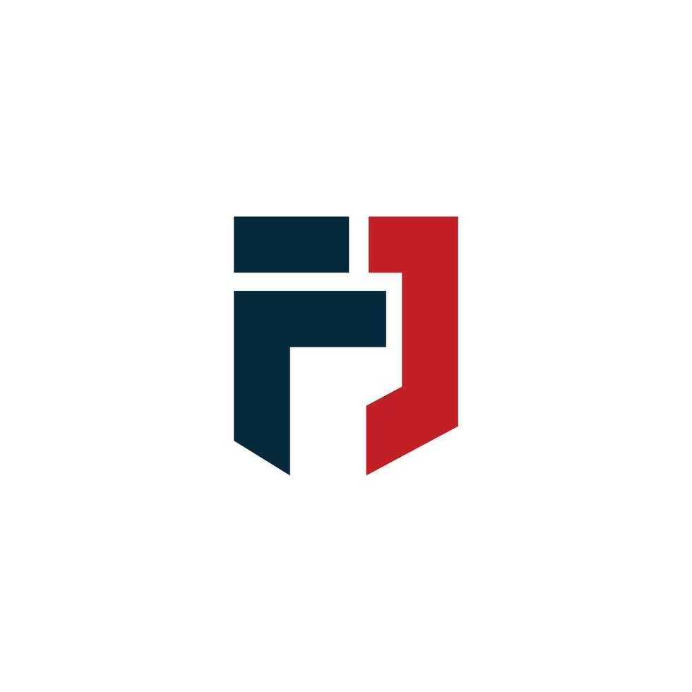 Initial letter fc or cf logo vector design template