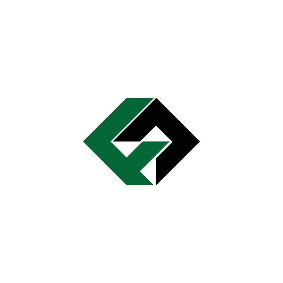 Initial letter fc or cf logo vector design template