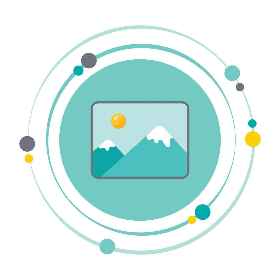 Photo image file vector illustration graphic icon symbol