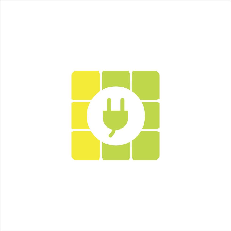 Green Energy Logo Design Template vector
