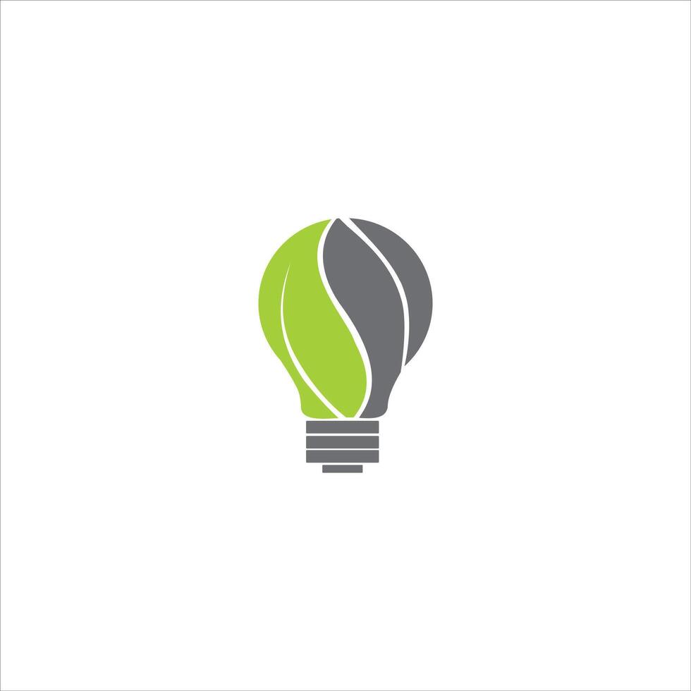 plantilla de diseño de logotipo de energía verde vector