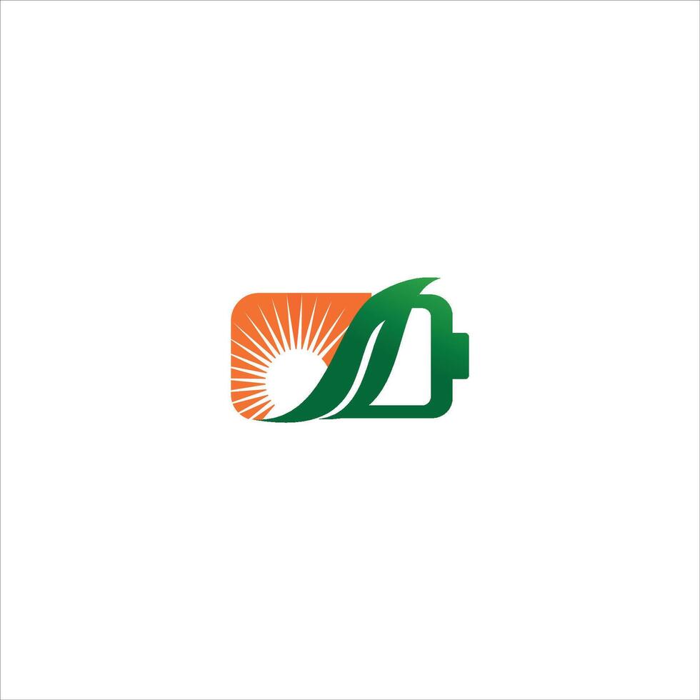 Green Energy Logo Design Template vector