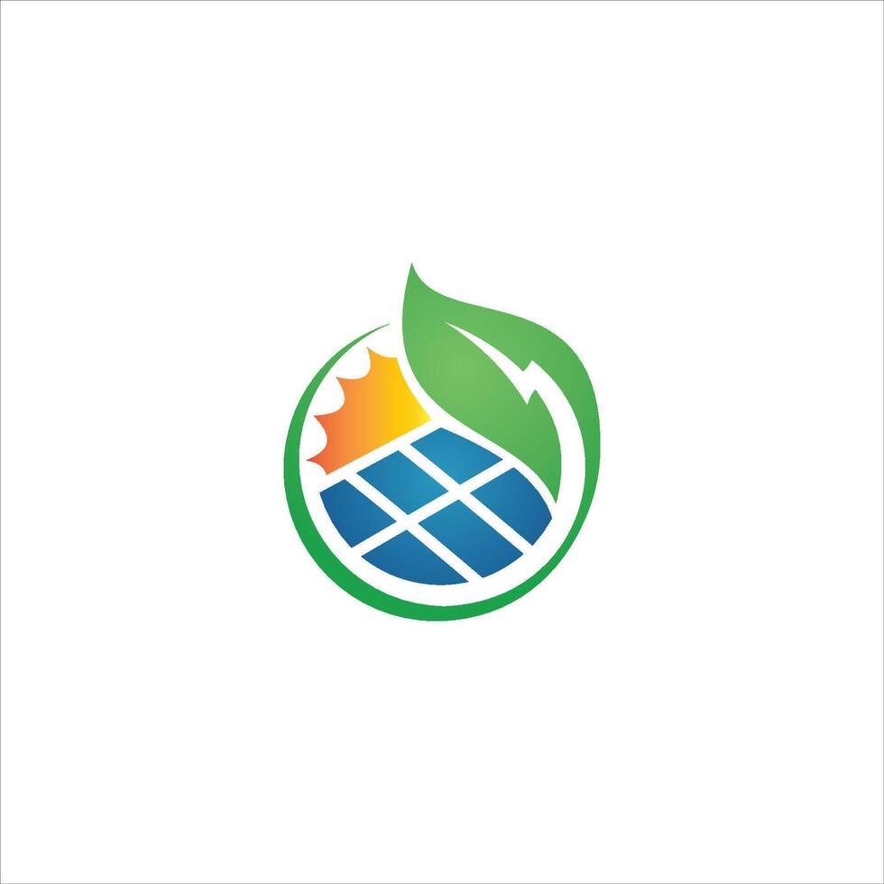 Green Energy Logo Design Template vector