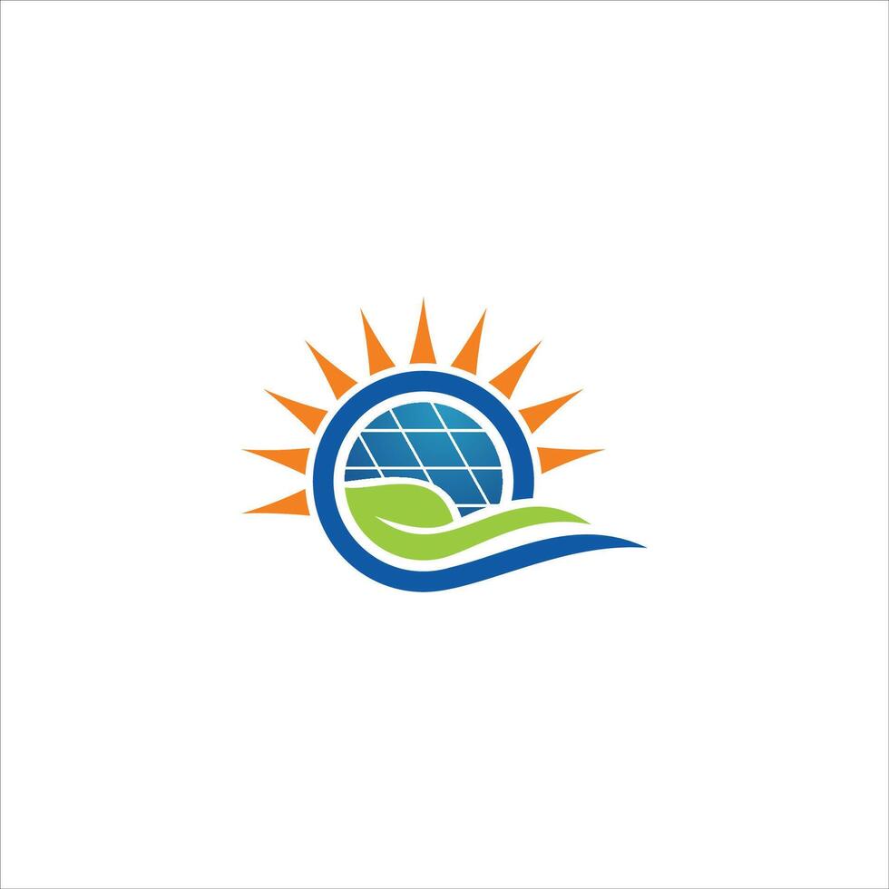 Green Energy Logo Design Template vector