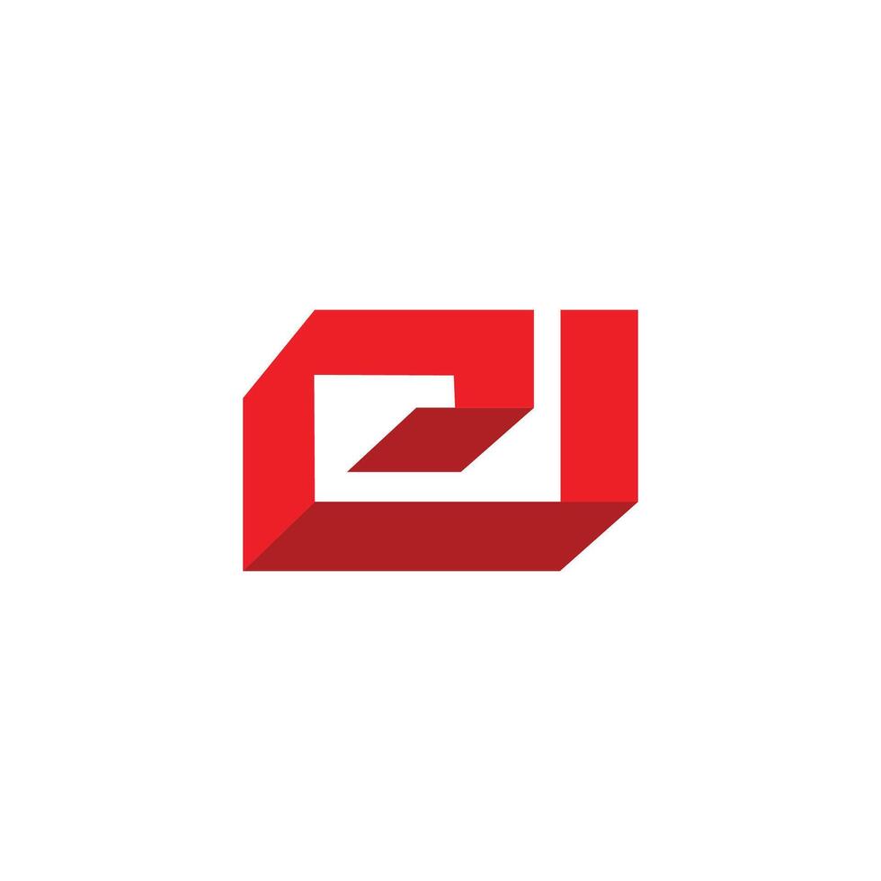 Initial letter ei or ie logo vector design templates