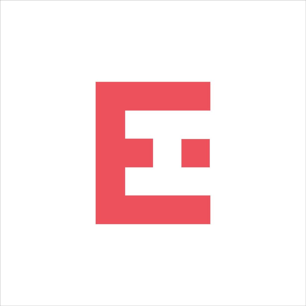 Initial letter ei or ie logo vector design templates