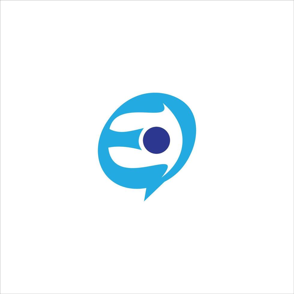 Initial letter ei or ie logo vector design templates